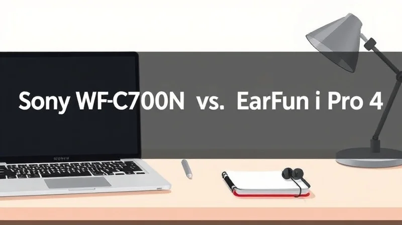【結論】Sony WF-C700N vs EarFun Air Pro 4 どっちを買うべきか