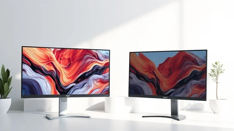 Dell U2723D・LG 27UP850-W 基本スペック比較表